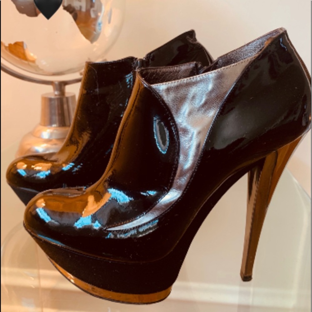 CASADEI Triple Platform Heels!🖤🖤 Fit a 9-10